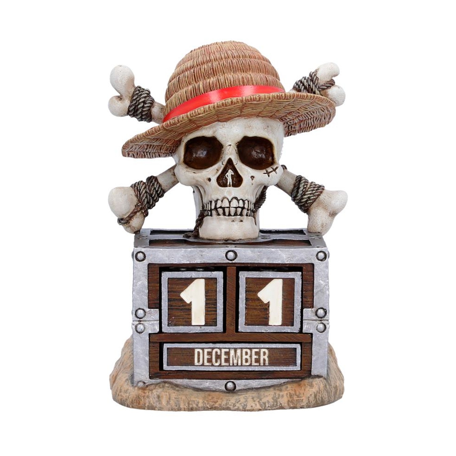 130820266a7d5908a5927.jpeg Nemesis Now Netflix: One Piece - Jolly Roger Perpetual Calendar (B7527B26)