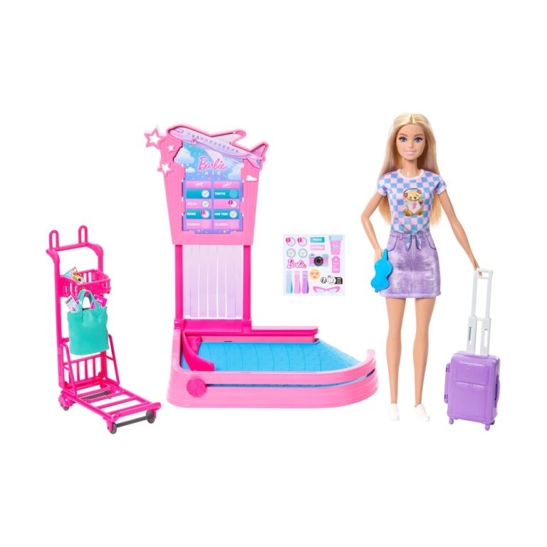 Mattel Barbie: Family & Friends - Barbie At the Airport (JMJ49)