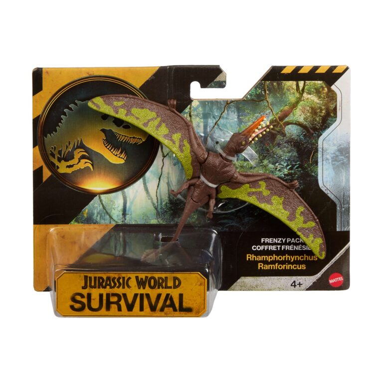 Mattel Jurassic World: Survival - Frenzy Pack Rhamphorhynchus Figure (JKL63)