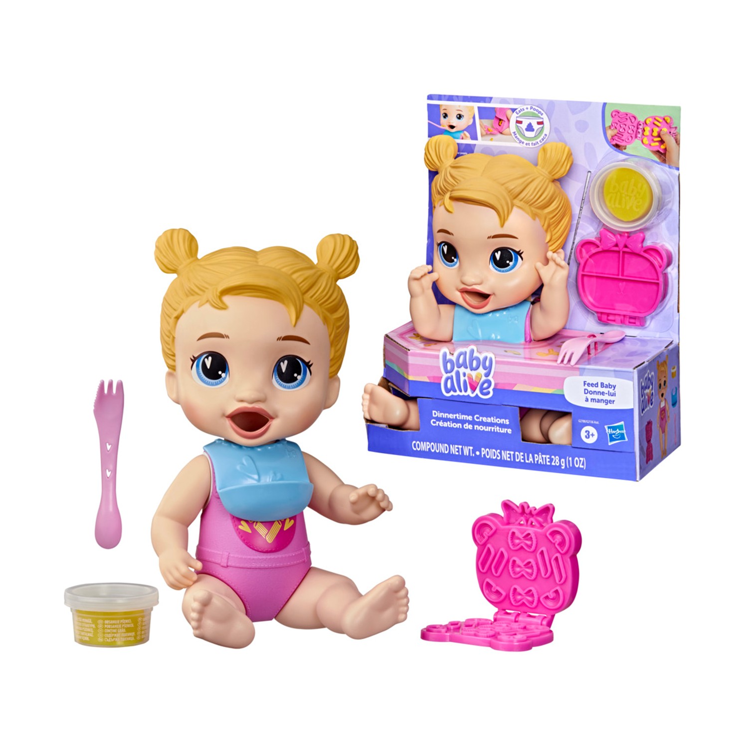 130820266a7d5a767d894.jpeg Hasbro Baby Alive: Dinnertime Creations Harper (G2788)