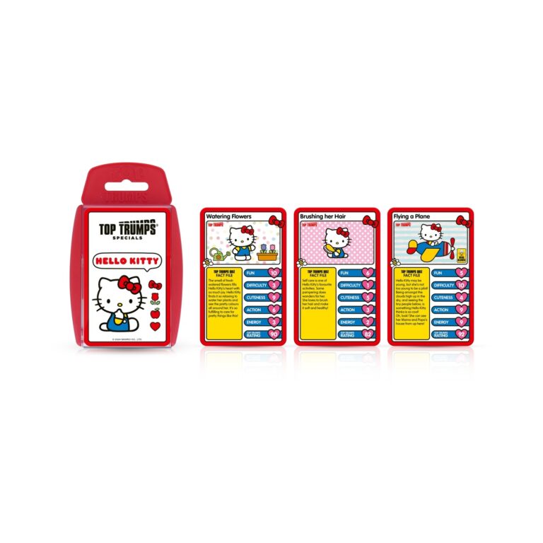 Winning Moves Top Trumps Specials: Sanrio - Hello KItty Card Game (WM04862-EN1-6)