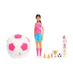 Mattel Barbie: Roll & Reveal - Soccer Player Doll (JMK20)
