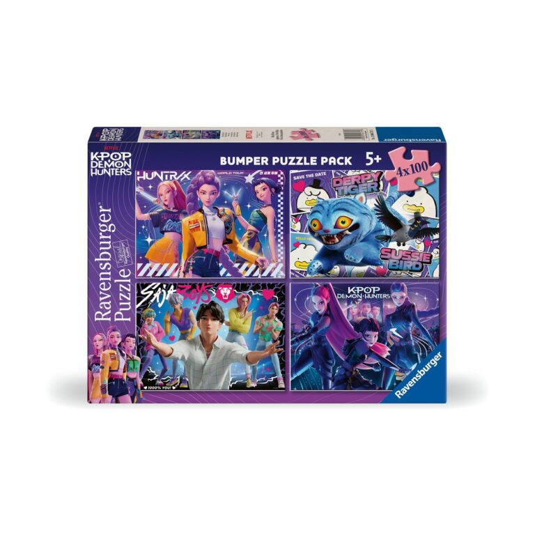 Ravensburger Puzzle: K-Pop Demon Hunters - 4x100pcs (12004757)