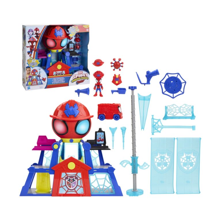 Hasbro Disney Jr: Marvel Spidey And His Amazing Friends Rescue Webs - Rescue Web-Quarters Playset (G1989)
