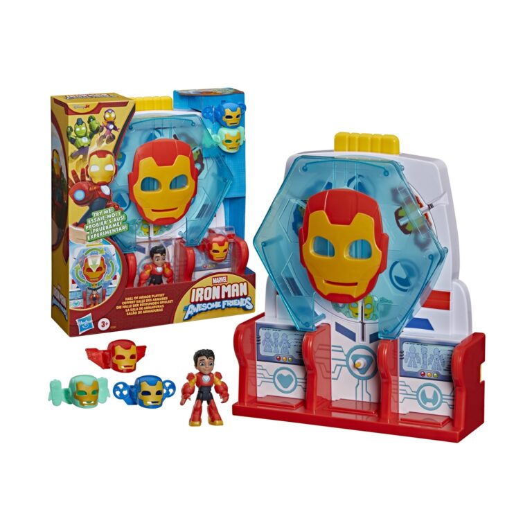 Hasbro DisneyJr.: Marvel - Iron Man & His Awesome Friends - Hall of Armor Playset (G1261)