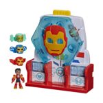 Hasbro DisneyJr.: Marvel - Iron Man & His Awesome Friends - Hall of Armor Playset (G1261) – imagine 2