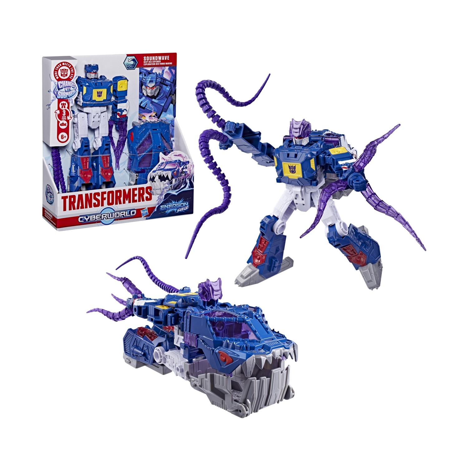 130820266a7d5cb6f0f07.jpeg Hasbro Transformers: Cyberworld - Changes to Submarine - Soundwave Deep Sea Explorer (G1964)