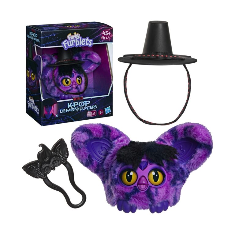 Hasbro Furby: Furblets - K-Pop Demon Hunters Saja Boy Demon Mini Friend (G4792)