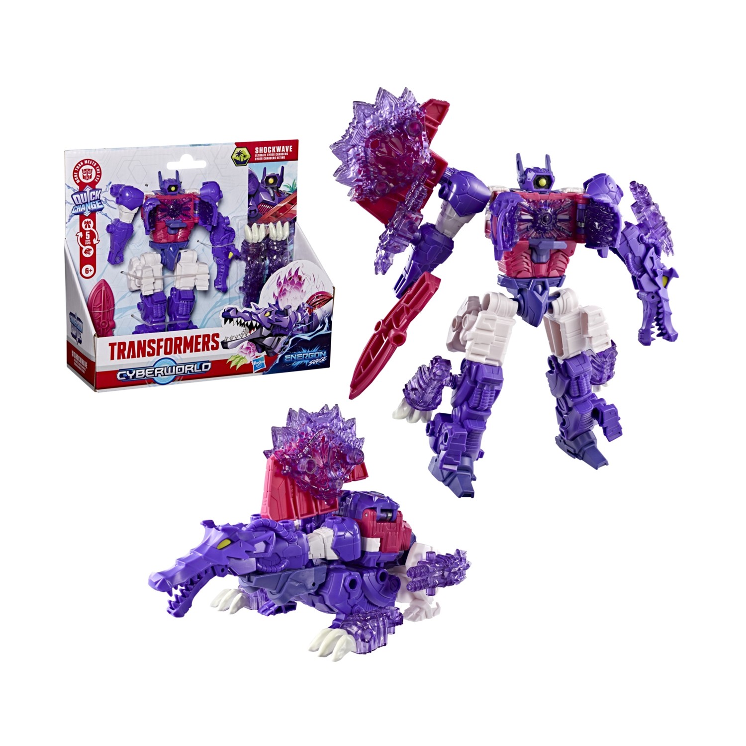 130820266a7d5d2c1f57b.jpeg Hasbro Transformers: Cyberworld Energon Surge - Shockwave Action Figure (G2162)