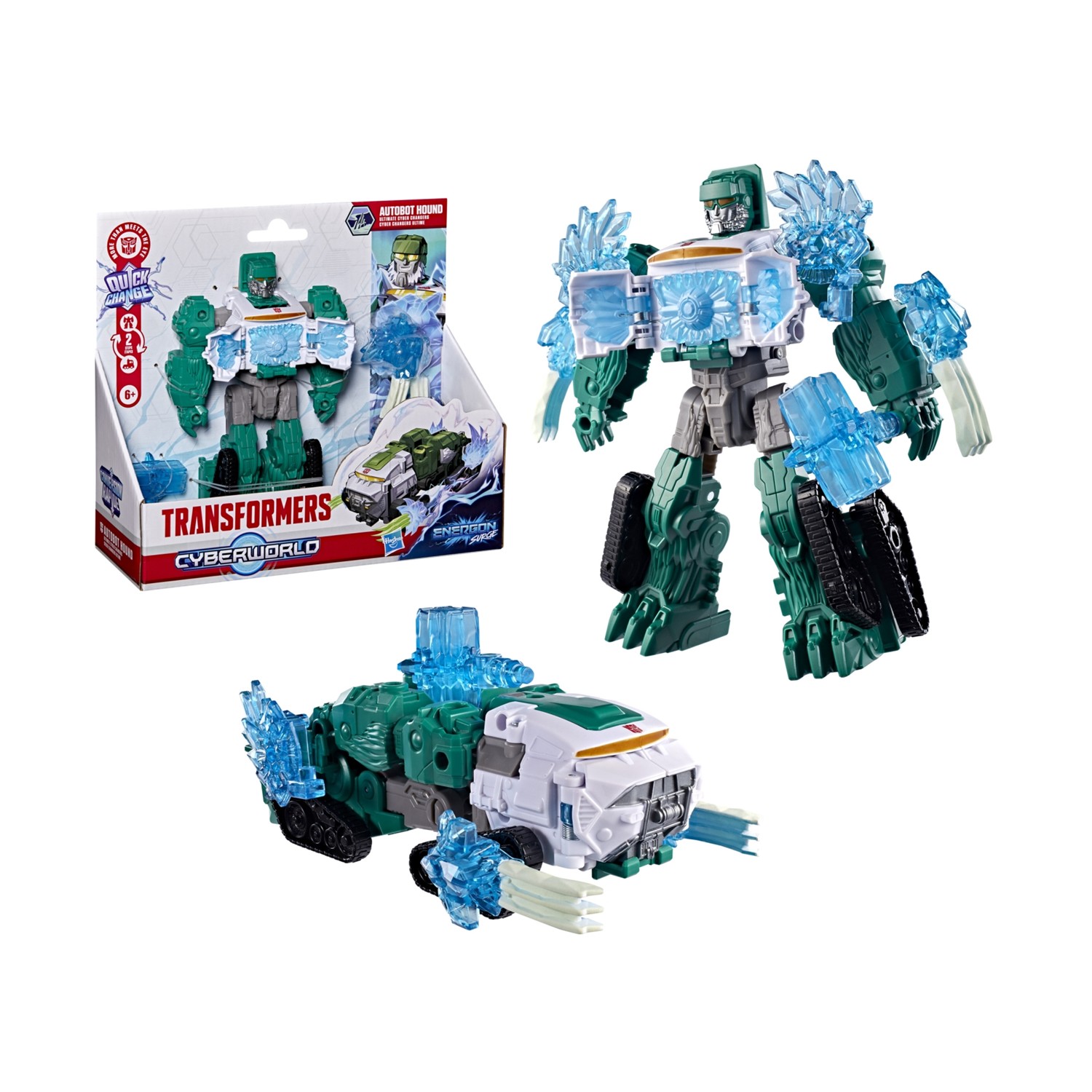130820266a7d5d2fdeb00.jpeg Hasbro Transformers: Cyberworld Energon Surge - Autobot Hound Action Figure (G2164)