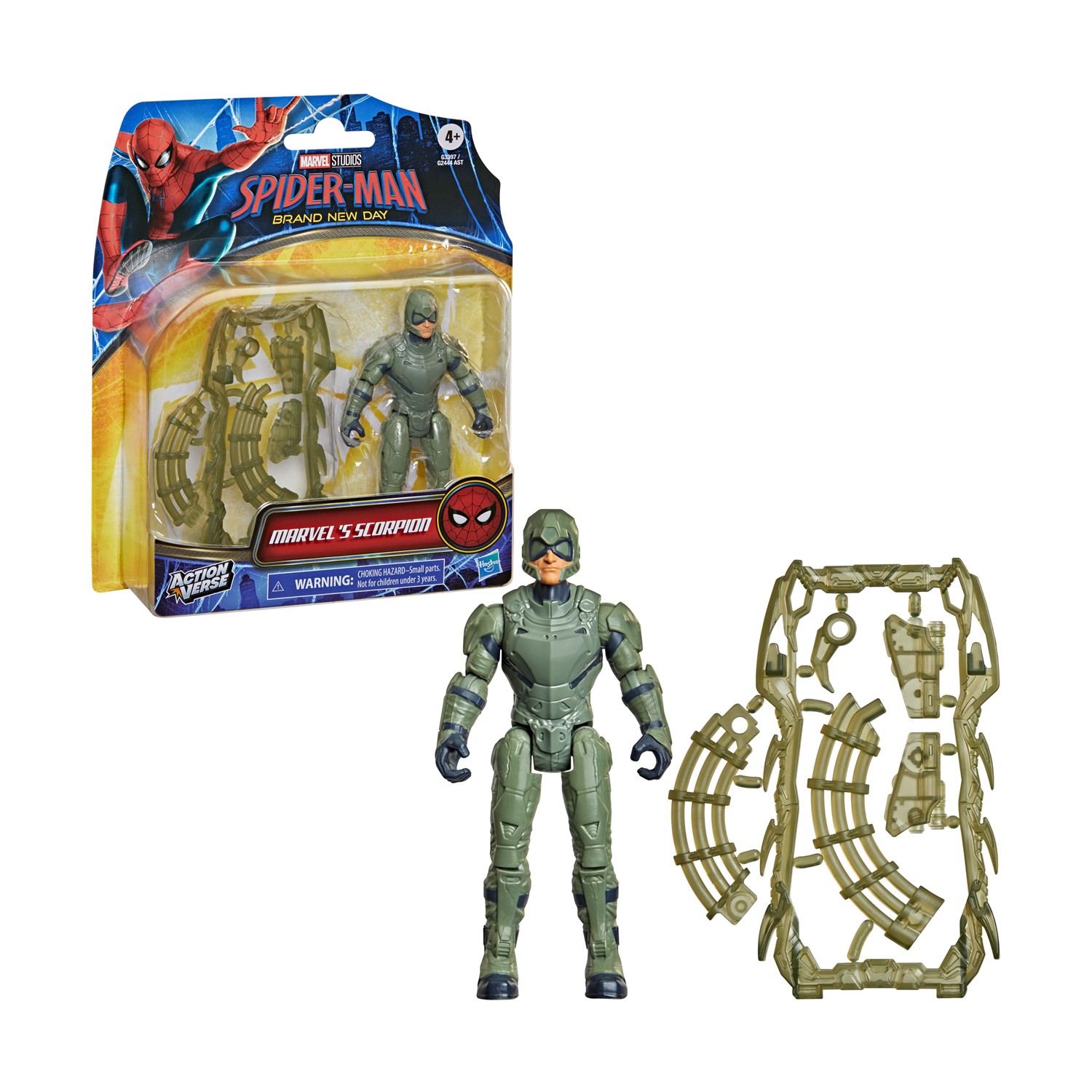 130820266a7d5d768fb6f.jpeg Hasbro Marvel: Spider-Man Brand New Day - Marvel's Scorpion Figure (G3397)
