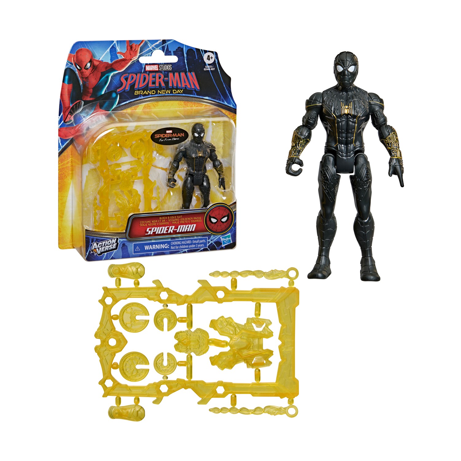 130820266a7d5d7881c86.jpeg Hasbro Marvel: Spider-Man Brand New Day - Black & Gold Suit Spider-Man Figure (G3523)
