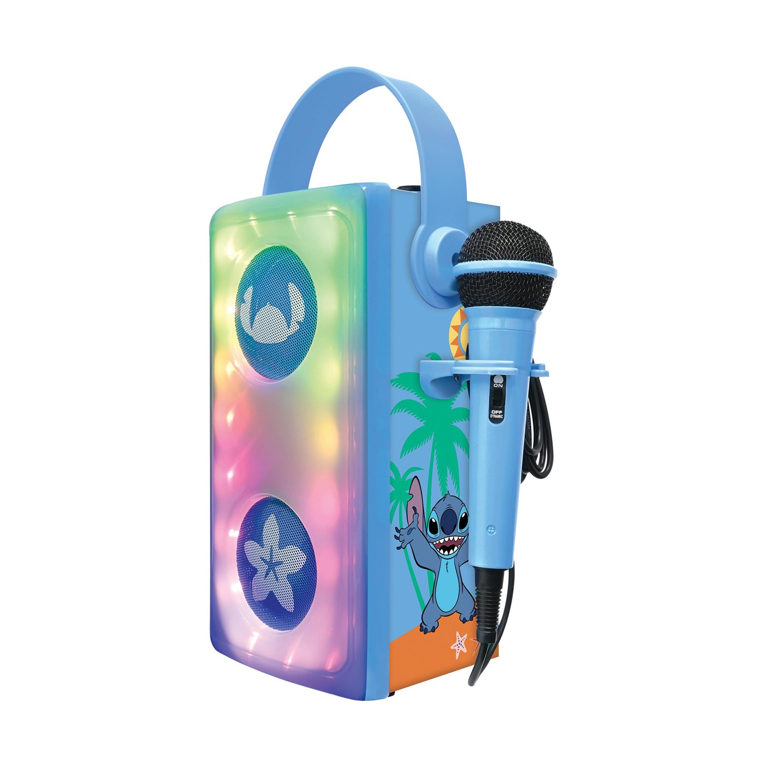 Lexibook: iParty - Stitch Wireless Light Speaker (25.BTP185DZ)
