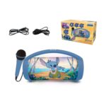 Lexibook: iParty - Stitch Wireless Speaker with Microphone (25.BTP585DZ)