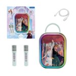 Lexibook: iParty - Frozen Wireless Speaker with 2 Wireless Microphones (25.BTC030FZ)