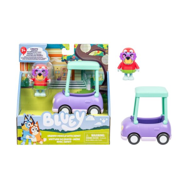 Giochi Preziosi Bluey: Granny Vehicle with Janet (18924)