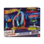 Mattel Hot Wheels Neon Speeders - Laser Stunt Slamway (HPC05) – imagine 2