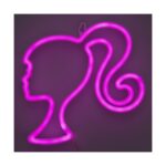 Paladone: Barbie - Wall Mountable LED Neon Light (PP12620BRVN) – imagine 2