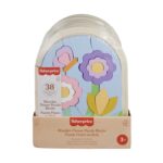Fisher-Price: Wooden Flower Puzzle Blocks (HXT97) – imagine 2