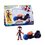 Hasbro Marvel: Spidey And His Amazing Friends - Miles 'Spin' Morales Motorcycle (F7460) – imagine 2
