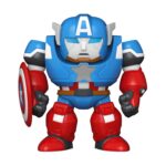 Funko Bitty Pop! Bitty Bots Marvel: What If…? - Captain America (Mech with Captain America) Vinyl Figure – imagine 2