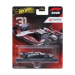 Mattel Hot Wheels Premium: F1 2025 - Moneygram Haas F1 Team Vehicle (JKD78) – imagine 2