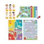 AS Happi Hobbi: Fun Park Snakes & Ludo - Magnetic Board Game (1029-64071) – imagine 2