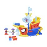 Hasbro Disney Jr. Marvel: Spidey And His Amazing Friends Waterwebs - Webs Ahoy Bubble Pirate Ship Playset (G0666) – imagine 2