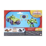 Hasbro Marvel: Iron Man And His Awesome Friends - Iron Hulk Iron Racer Vehicle (G1472) – imagine 2
