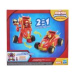 Hasbro Marvel: Iron Man And His Awesome Friends - Iron Man 2 in 1 Mech Suit & Vehicle - Figure & Vehicle (G1474) – imagine 2