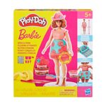 Hasbro Play-Doh: Fashion - Barbie Designer Dolls Florals And Fringe (G1360) – imagine 2