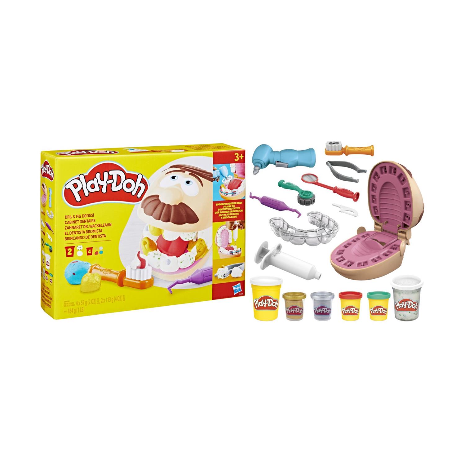 130820266a7dd3b25b2b9.jpeg Hasbro Play-Doh Drill 'n Fill Dentist (F1259)