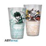 Abysse My Hero Academia: Izuku & Bakugo 400ml Large Glass (ABYVER152)