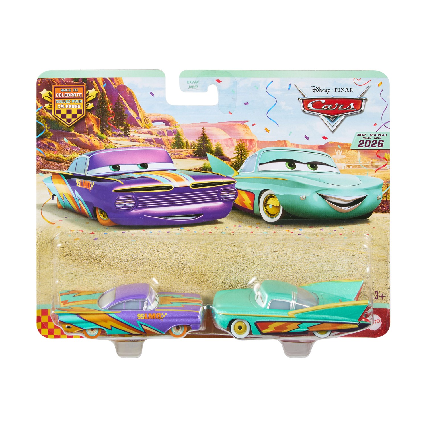 140820266a7fa57f142bc.jpeg Mattel Disney Pixar: Cars - Ramon & Flo Vehicles (Pack Of 2 ) (JJW88)