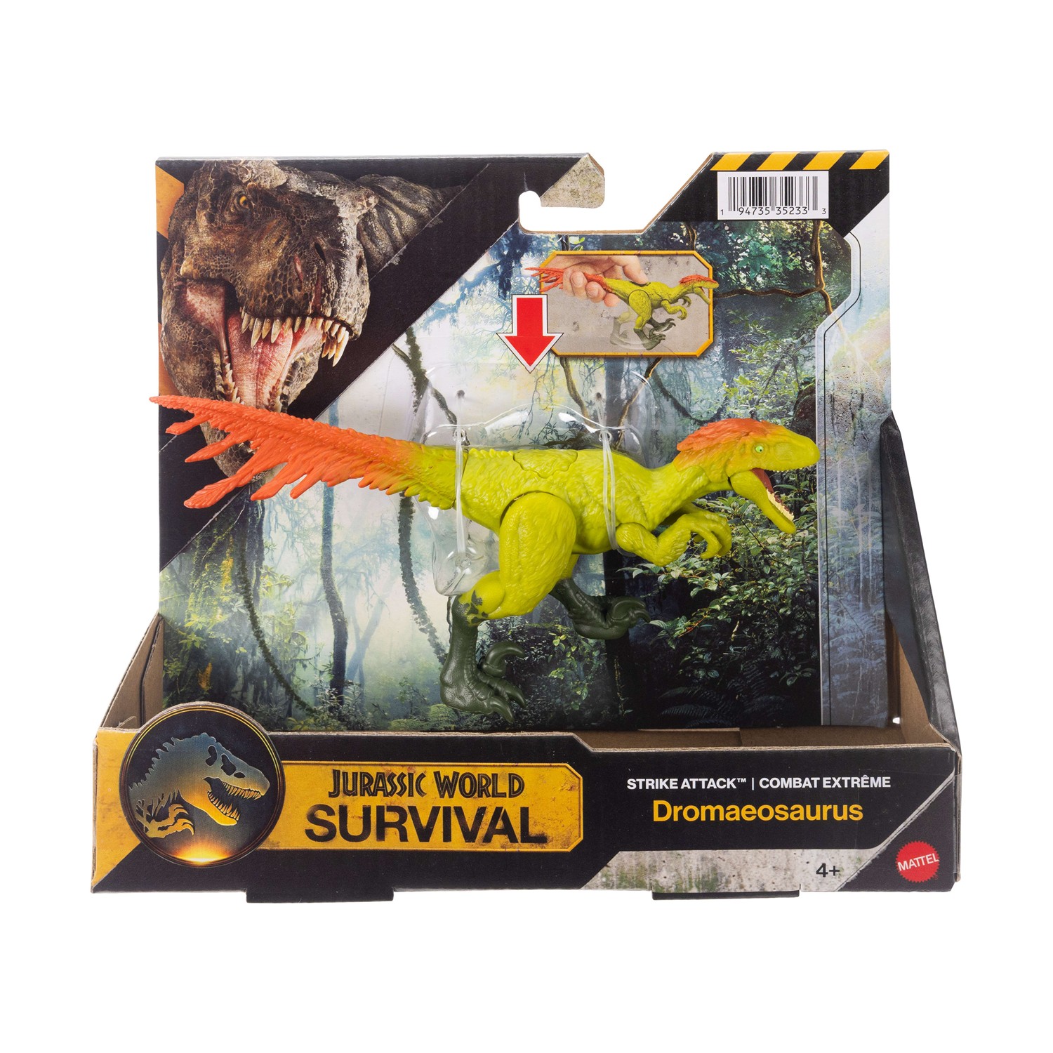150820266a7fae5e9f973.jpeg Mattel Jurassic World Survival: Strike Attack - Dromaeosaurus (JKL71)