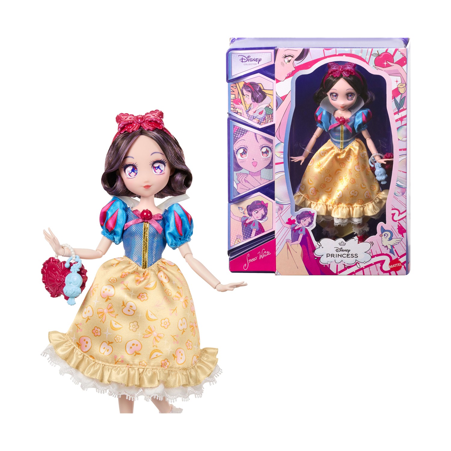 150820266a7faf33c5bdd.jpeg Mattel Disney Princess: Collector Dolls - Manga Snow White (JLT59)