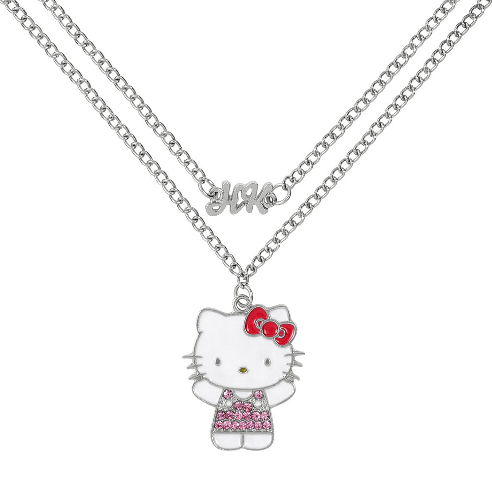 Stacked from 5 images. Method=B (R=8,S=4) Hello Kitty & Friends necklace silver