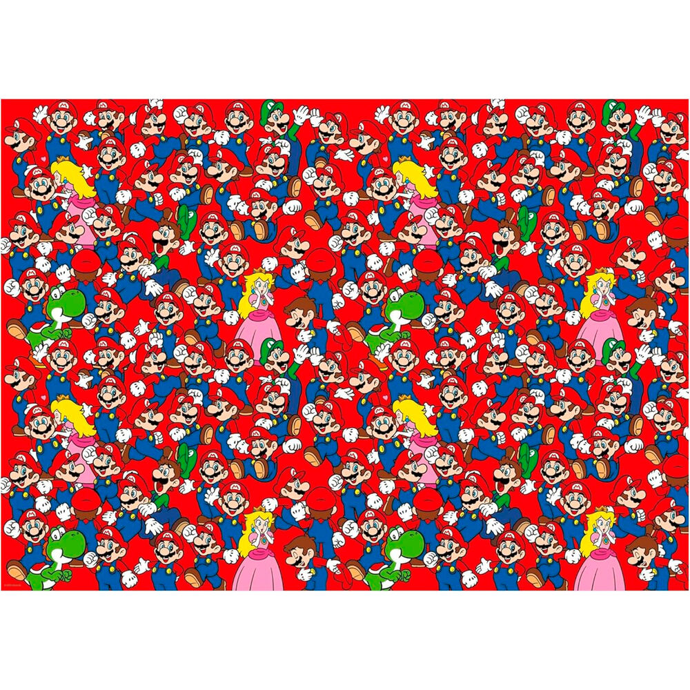 Super Mario Bros puzzle 1000pcs – imagine 2