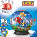 Sonic the Hedgehog 3D puzzle 72pcs – imagine 3