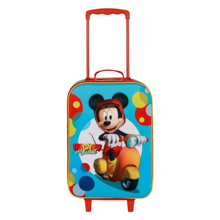 Disney Mickey Scooter 3D Trolley suitcase 52cm – imagine 2