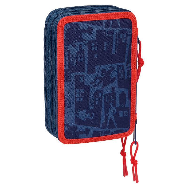 Marvel Spiderman triple pencil case 37pcs – imagine 2