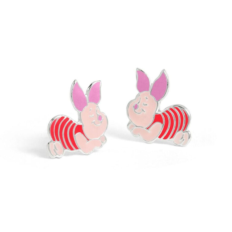 Disney Winnie the Pooh Piglet sterling silver earrings