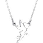 Disney Tinkerbell sterling silver necklace