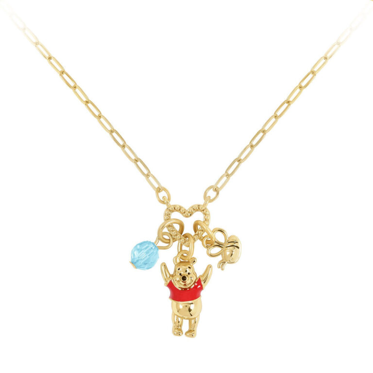 Disney Winnie the Pooh Charm with Stones necklace