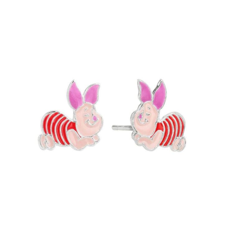 Disney Winnie the Pooh Piglet sterling silver earrings – imagine 2