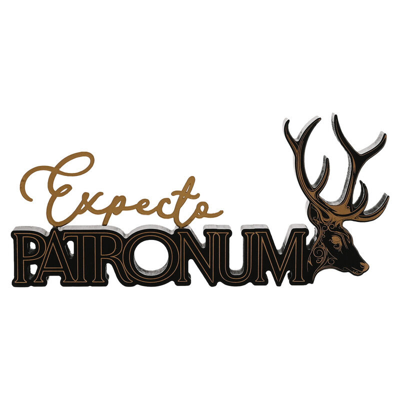 Harry Potter Patronum wooden sign