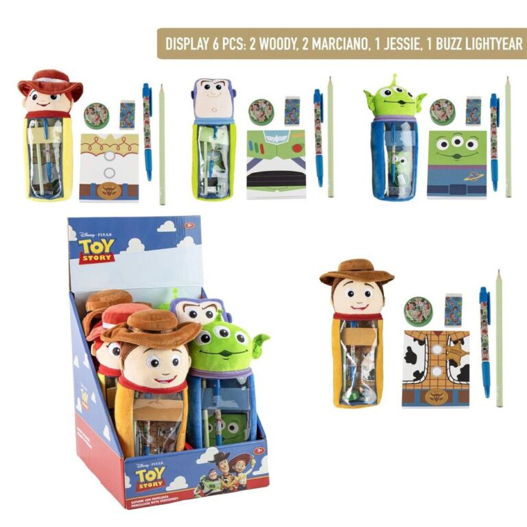 Disney Pixar Toy Story assorted plush pencil case