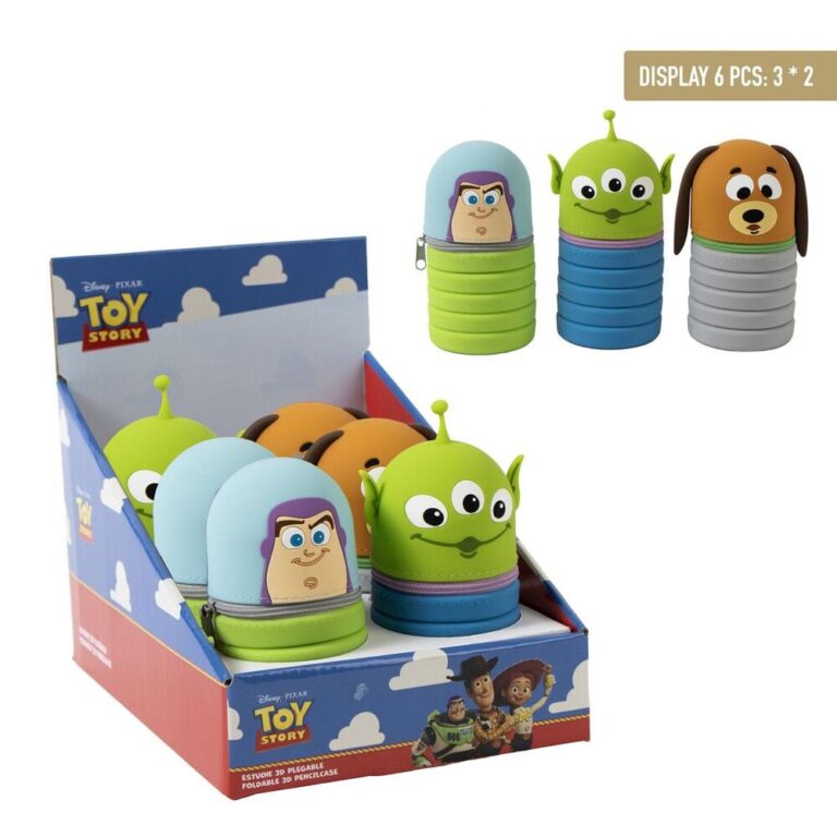 Disney Pixar Toy Story assorted silicone pencil case