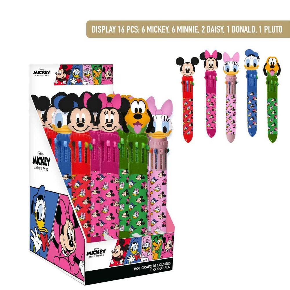 Disney assorted coloured pen