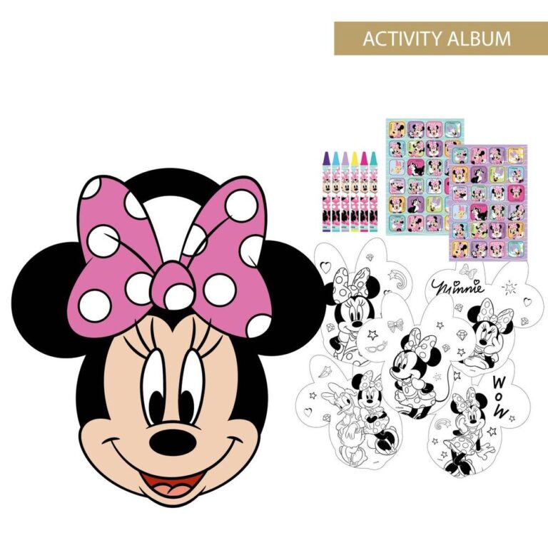 Disney Minnie colouring activity book